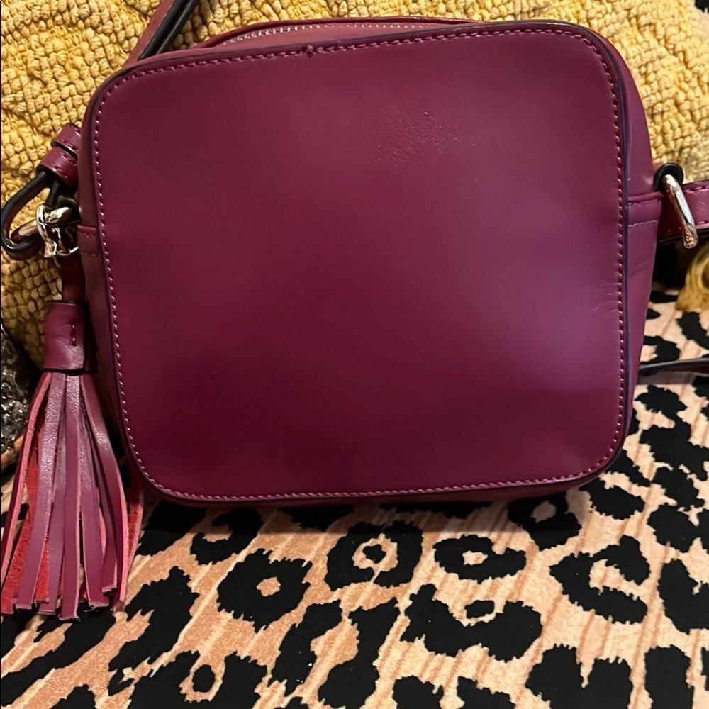 Elegant Purple Crossbody Bag